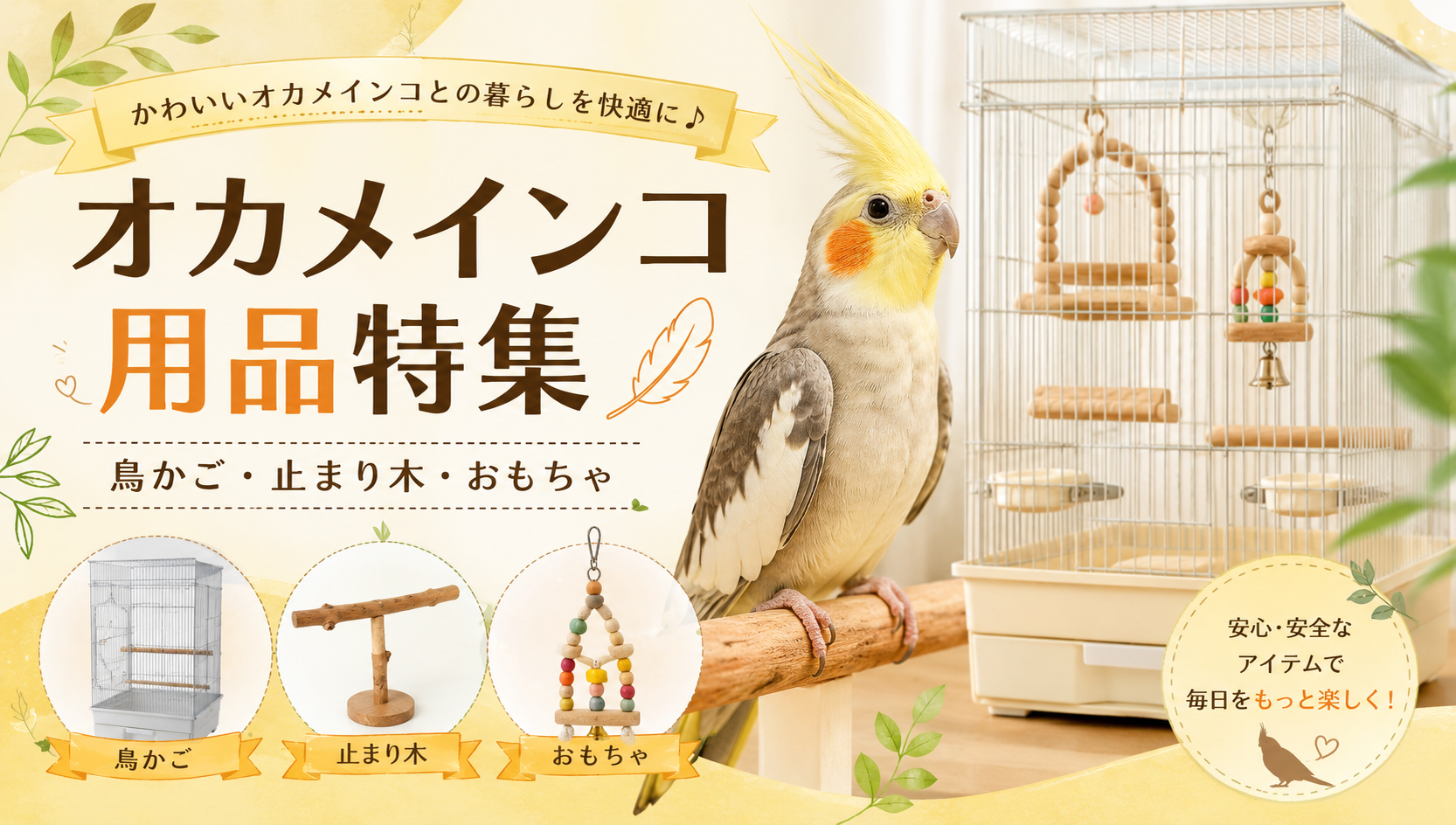 オカメインコ用品
