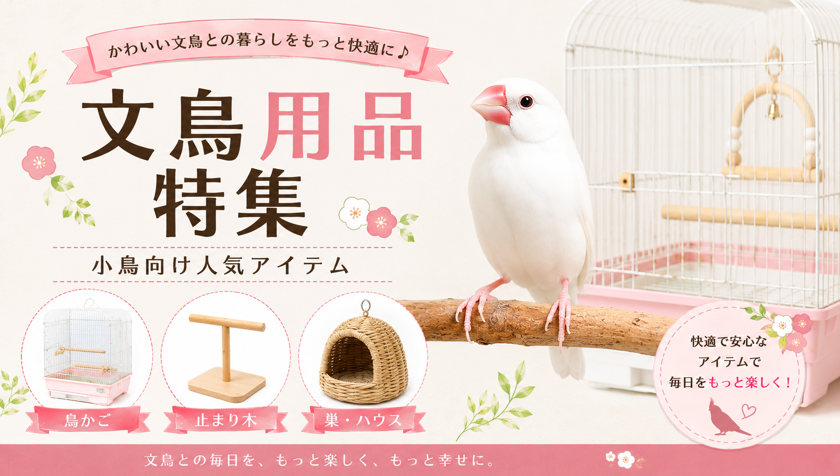 文鳥用品