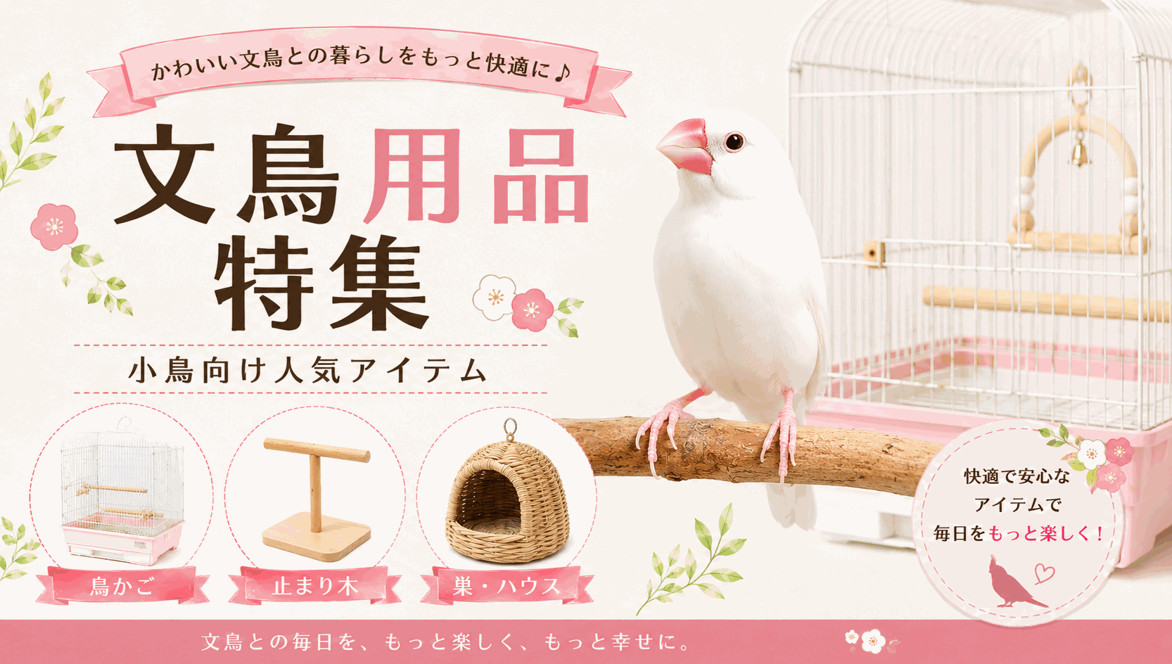 文鳥用品
