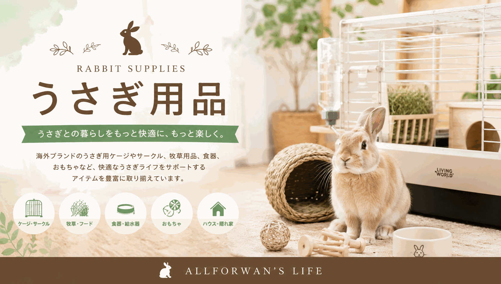 うさぎ用品