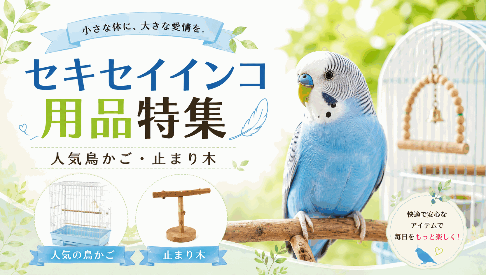 セキセイインコ用品