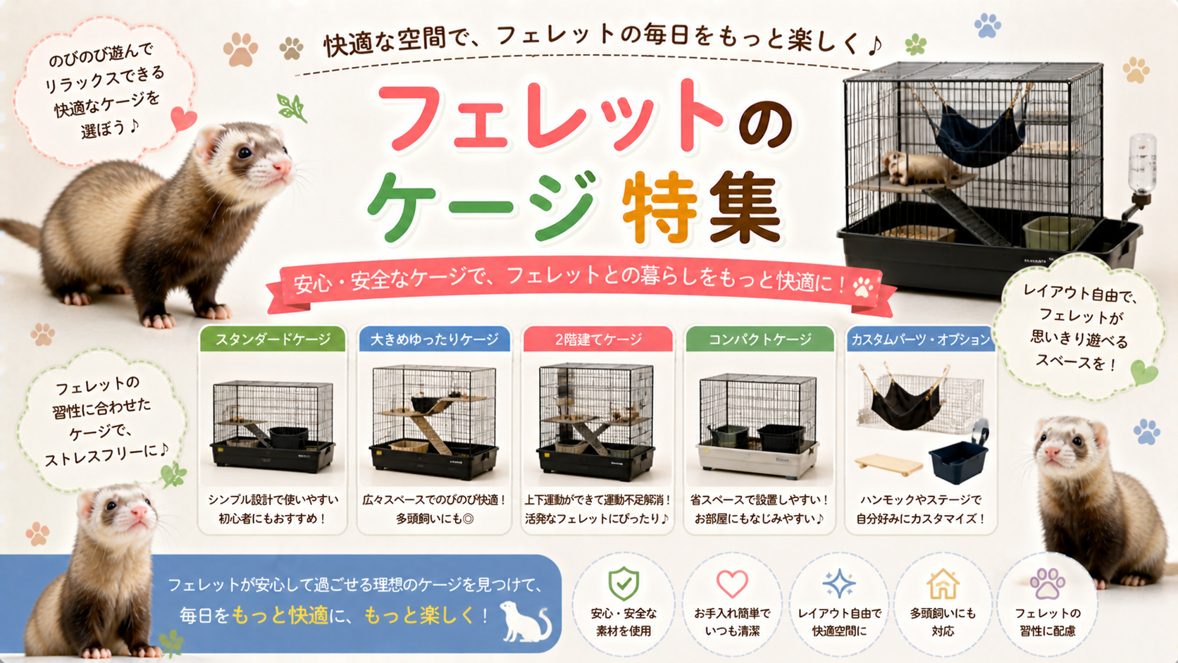 鳥用止まり木の選び方：天然木の枝、爪研ぎサンドパーチ、ロープパーチの比較