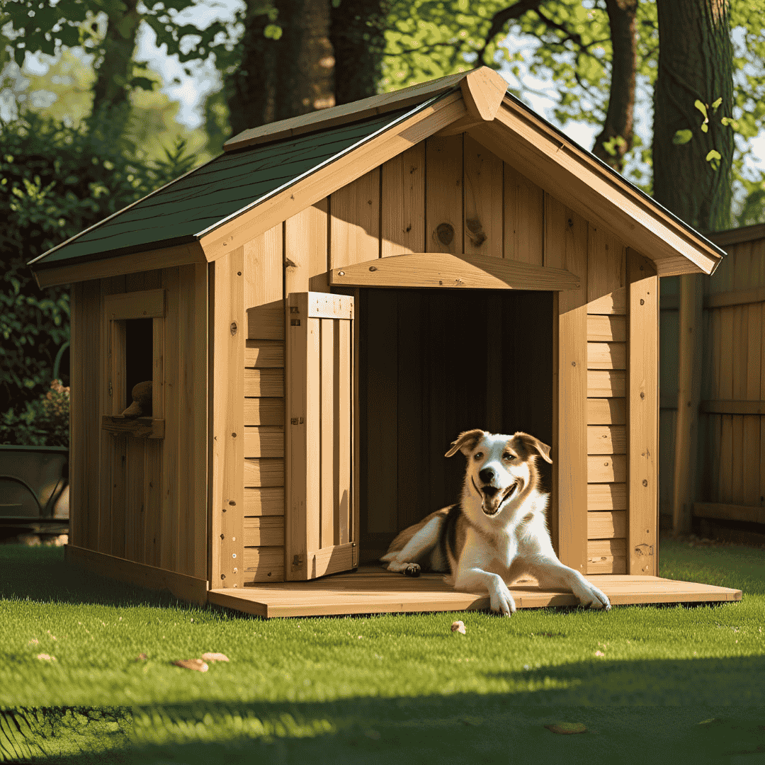 屋外用犬小屋の選び方と商品の使用シーン