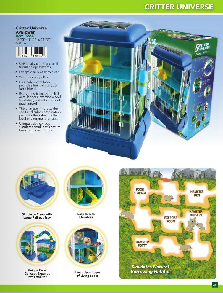 小動物用 ケージ WAREPET ハムスタートンネル クリッターユニバース