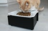 猫用 フードボウル Trendy Pet 猫用食器 ウイスカーストレスフリーキャットフィーダーボウル ブラック