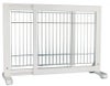 犬用 ペットゲート TRIXIE トリクシー  スタンディングドッグゲートホワイト ペットゲート 侵入防止柵