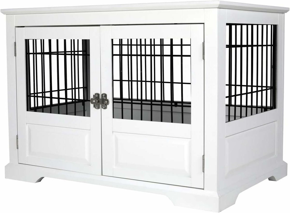 犬用 ケージ zoovilla 犬小屋 ドッグハウス トリプルドアドッグクレートMホワイト 犬小屋 室内