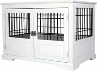 犬用 ケージ zoovilla 犬小屋 ドッグハウス トリプルドアドッグクレートMホワイト 犬小屋 室内