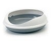 猫用 トイレ SAVIC ベルギーサヴィッチ 猫トイレ フィガロ WHITE/COLD GREY キャットトイレ