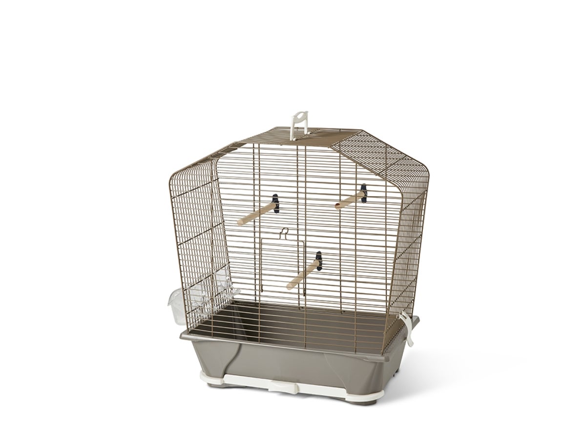 鳥用 鳥かご SAVIC ベルギーサヴィッチ バードケージ カミーレ30 WARMGRAY 文鳥 鳥用 小鳥用 ゲージ