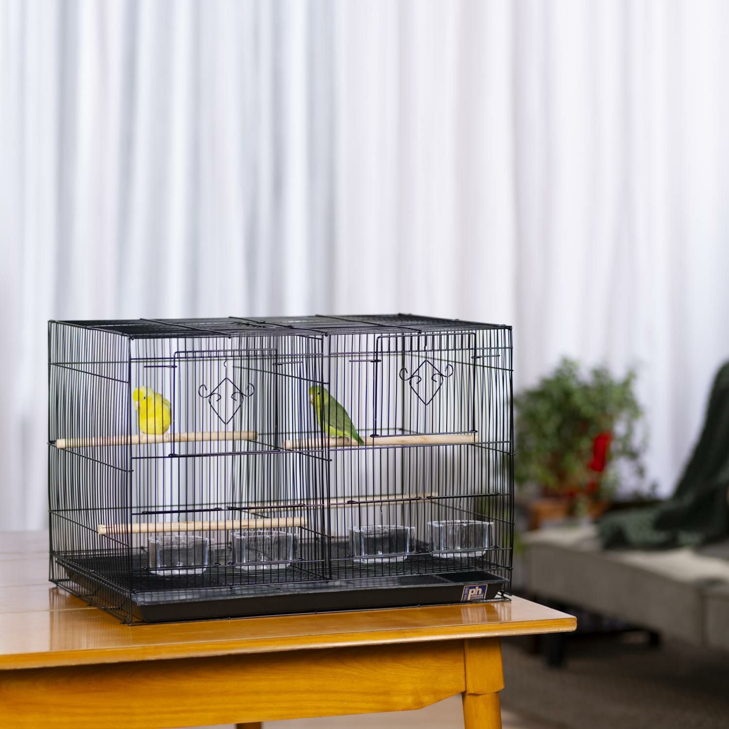 鳥かご ペット 飼育 鳥用 鳥かご プレビューペット PrevuePet スタックロックダブル