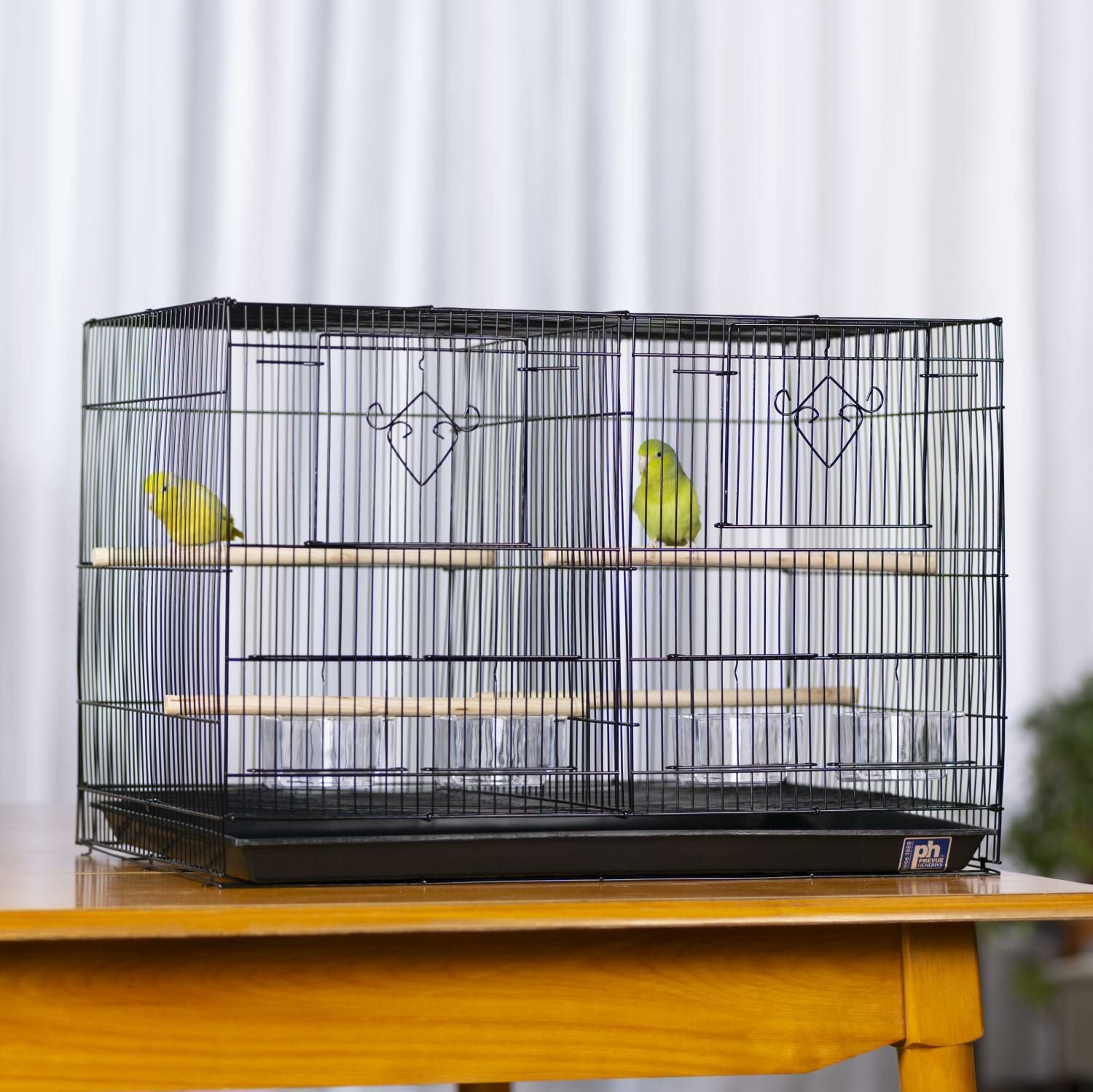 鳥用 鳥かご プレビューペット PrevuePet スタックロックダブル