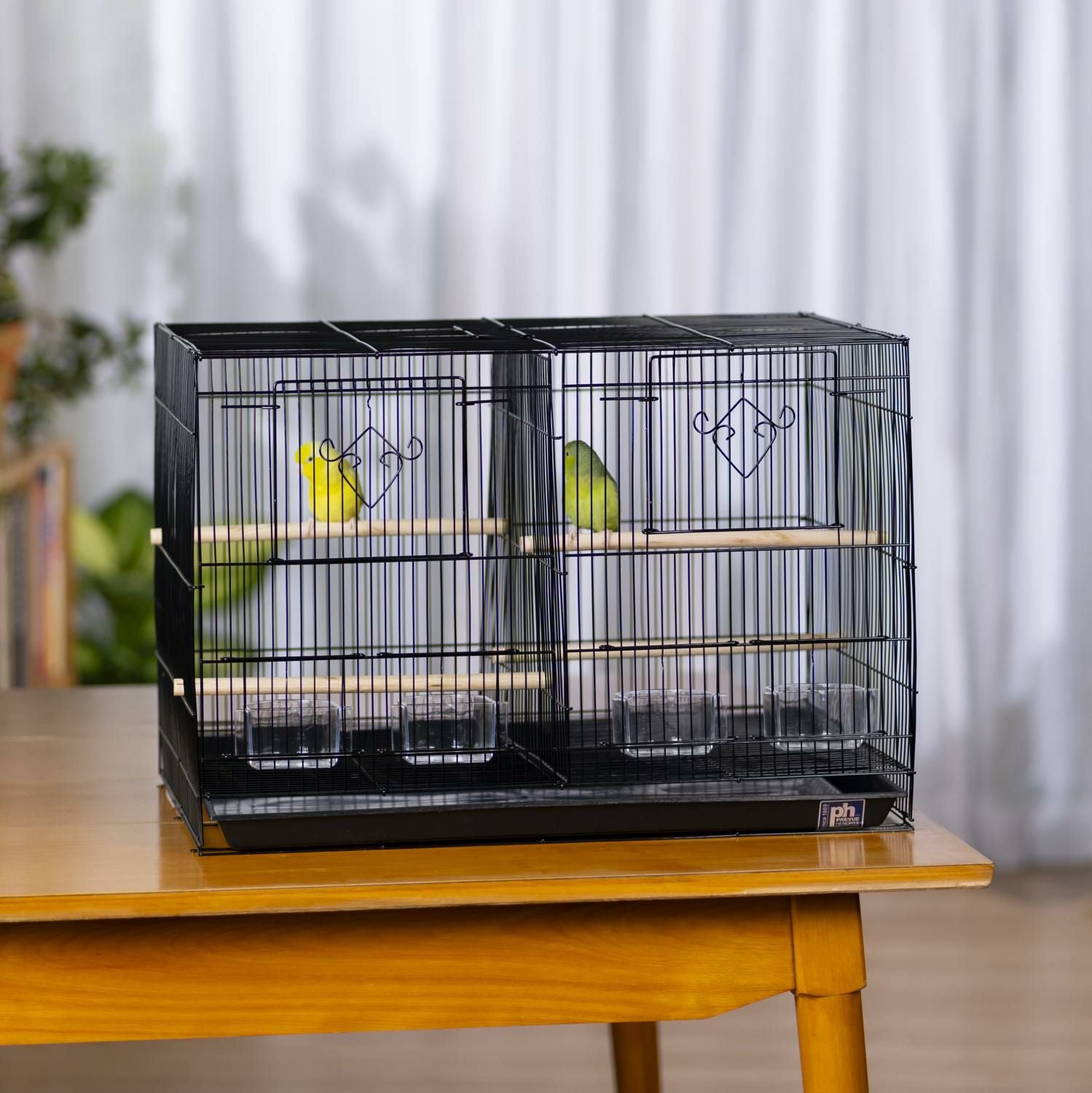 鳥用 鳥かご プレビューペット PrevuePet スタックロックダブル