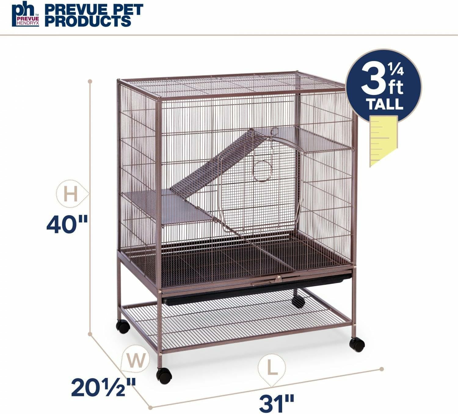 今定価46618円　プレビューペット　小動物ケージ 小動物用 ケージ プレビューペット PrevuePet デラックスフェレット