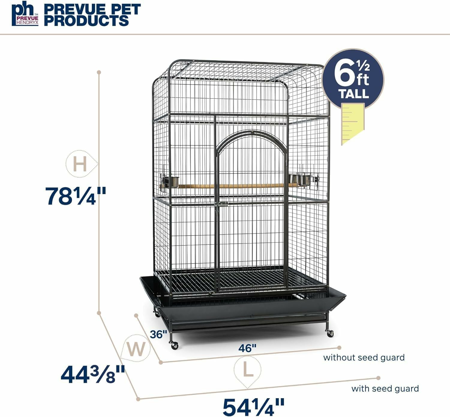鳥用 鳥かご プレビューペット PrevuePet エンパイアスクエアトップ