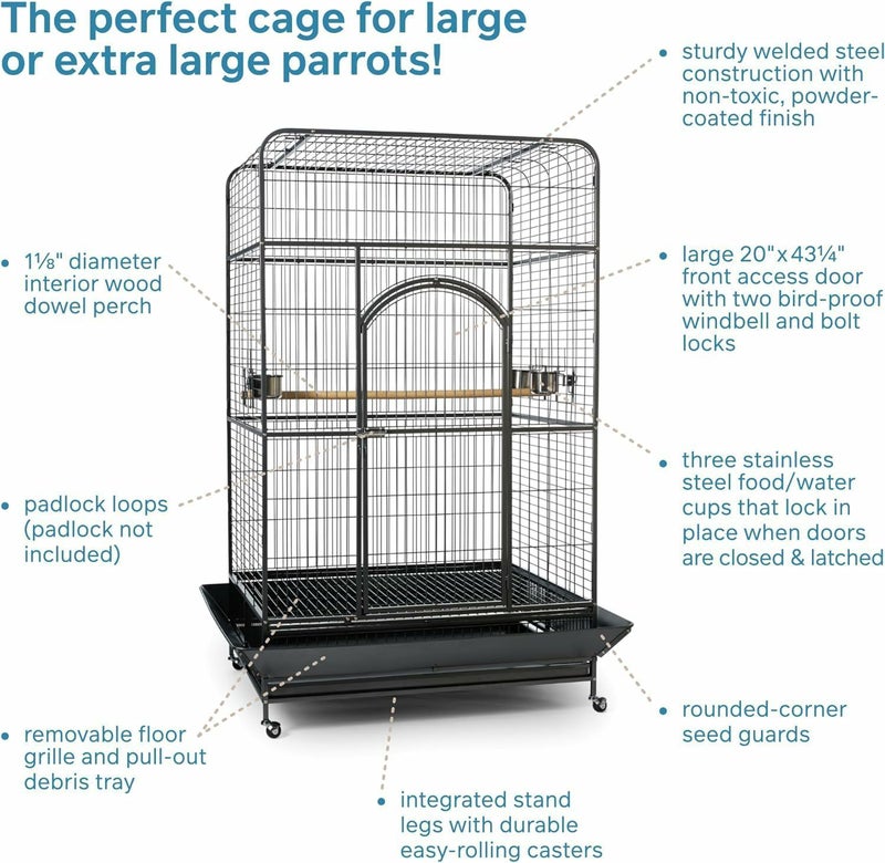 鳥用 鳥かご プレビューペット PrevuePet エンパイアスクエアトップ 
