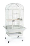 鳥用 鳥かご プレビューペット PrevuePet  ミディアムドームトップバードケージ34522 ホワイト 鳥かご 大型 おすすめ