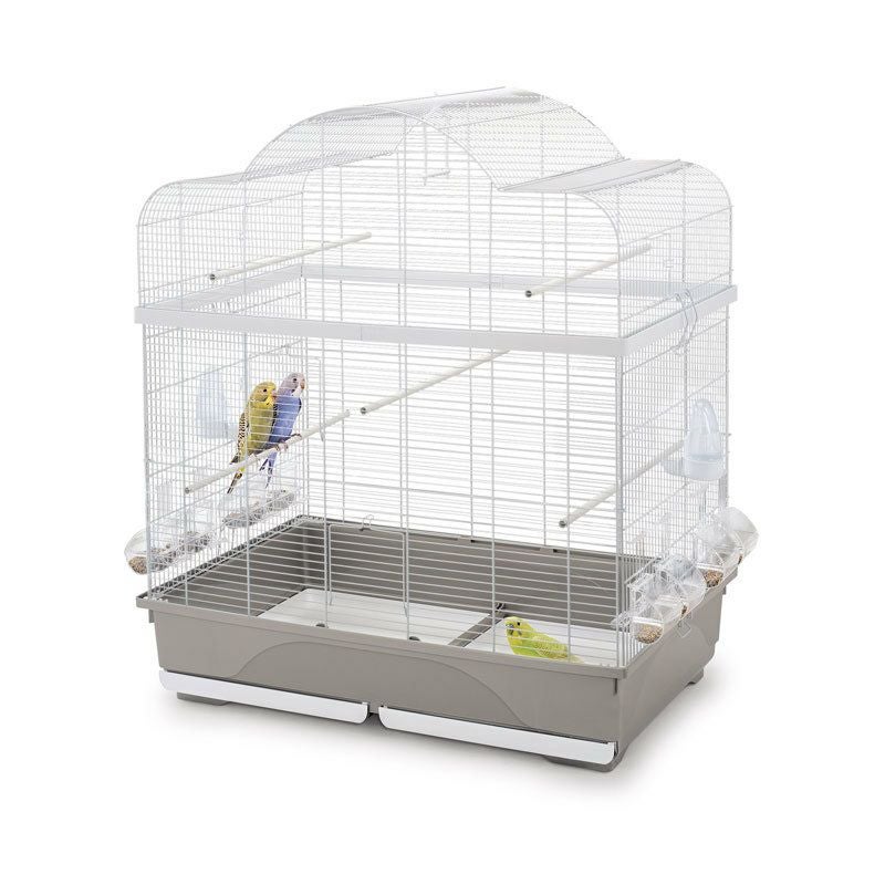鳥用 鳥かご イタリアFOP バードケージ エヴィータホワイトスタンド