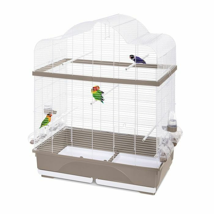 鳥用 鳥かご イタリアIMAC バードケージ ジネブラ グレージュ