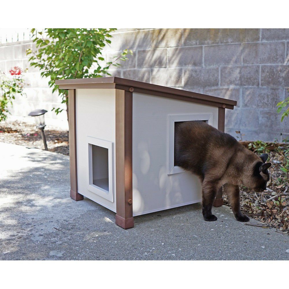 外猫ハウス 日本総輸入元】New Age Pet 屋外用 野良猫ハウス フェラルキャット