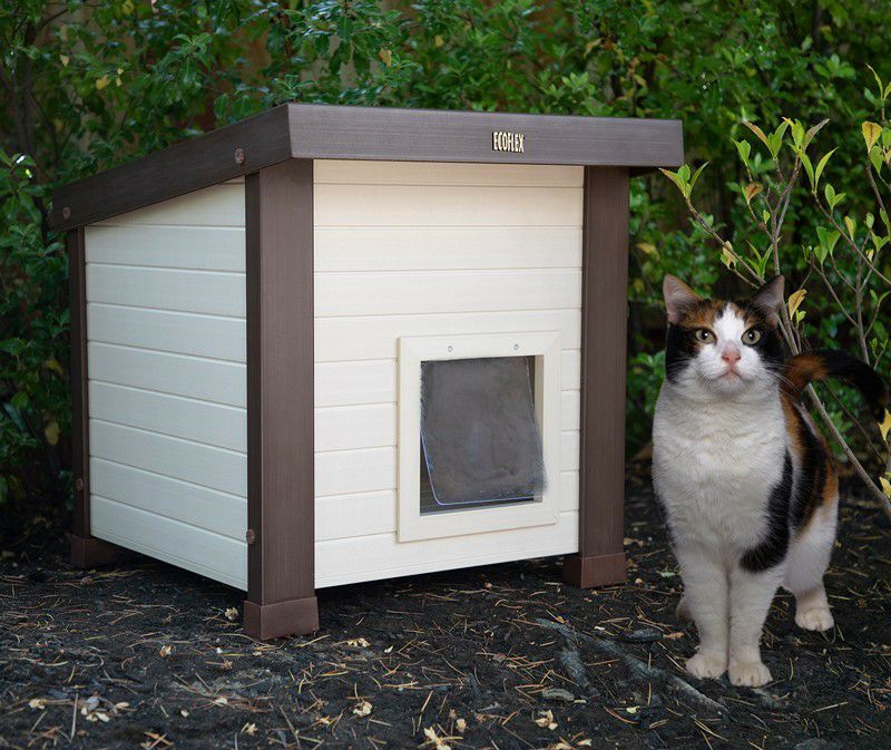 外猫ハウス 日本総輸入元】New Age Pet 屋外用 野良猫ハウス フェラルキャット
