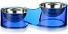犬用 フードボウル カーリー KARLIE  ハイロデュオスーパーボウル ブルー