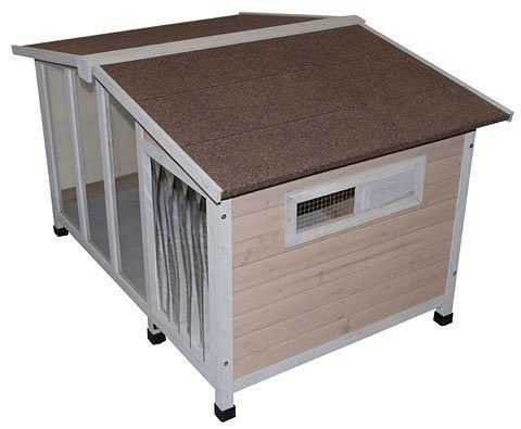 犬用 犬小屋 KERBL ケアブル ドッグハウス オーバービュー 屋外 大型犬