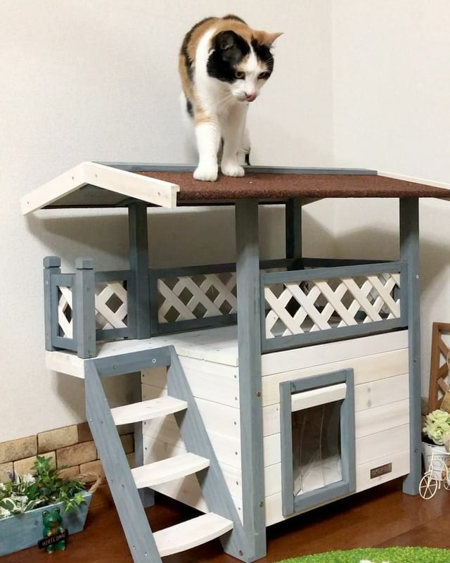 屋外用キャットハウス通販｜外猫小屋・防寒・防水・腐らないECOFLEX