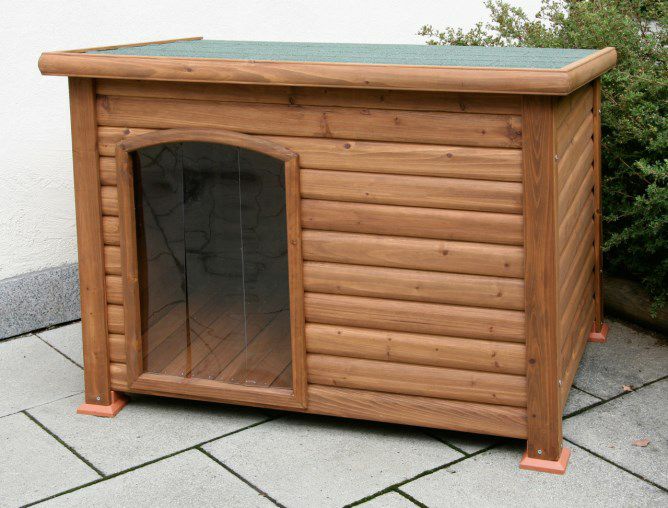 犬用 犬小屋 KERBL ケアブル ドッグハウスwithテラス 犬小屋 屋外