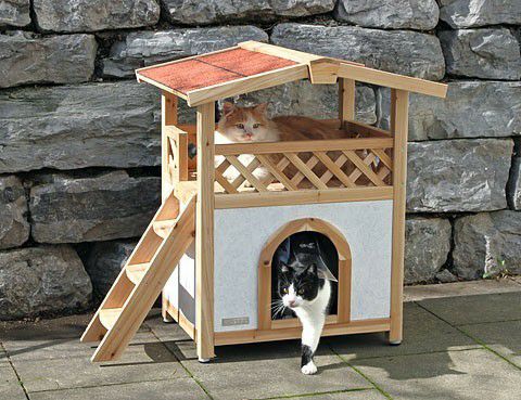 キャットタワー 壁付け KERBL キャットハウス チロルアルパイン 壁取り付け