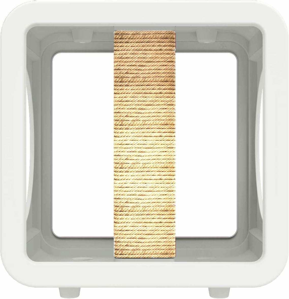 猫用 キャットタワー 爪とぎ KittyKasasキティカーサキャットジム ホワイト