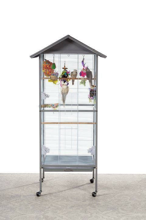 【新年セール！！】PrevuePet バードケージ 鳥かご インコ オウム ペット ハウス 鳥用 鳥かご プレビューペット PrevuePet チャーミングバードケージL
