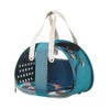 犬用 キャリーバッグ 台湾イビヤヤ ibiyaya  ザ・バブルホテルセミトランスポートペットキャリア ターコイズブルー