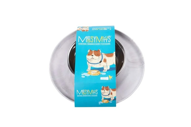 犬用 フードボウル MessyMutts メッシーマット シリコーンシングルフィーダー ウォーターメロンXL