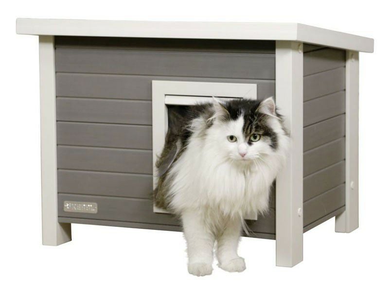 猫ハウス 屋外 KERBL｜屋外用 キャットハウス 猫用 キャットタワー