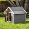 犬用 犬小屋 ニューエイジペット NEWAGEPET ドッグハウス バンクハウススタイルドッグハウスXL グレー 犬小屋 室内 おしゃれ