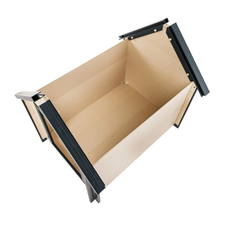 おしゃれな犬小屋｜NEW AGE PET バンクハウススタイル XL グレー 室内