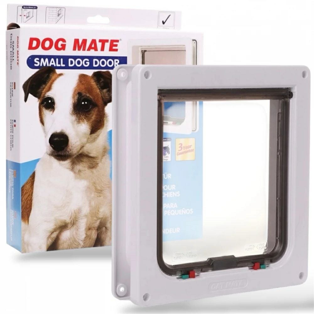 犬用 ペットドア DOGMATE ドッグドアS ホワイト ドッグメイト｜DOGMATE通販