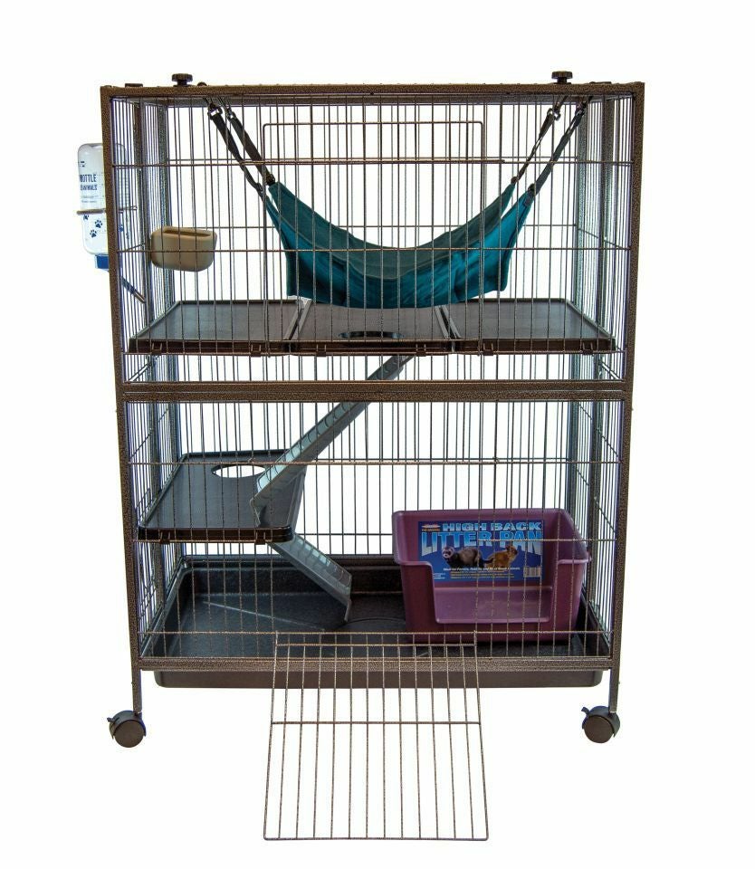 フェレットケージ通販｜大型3段・多頭飼い・脱走防止・スチール製