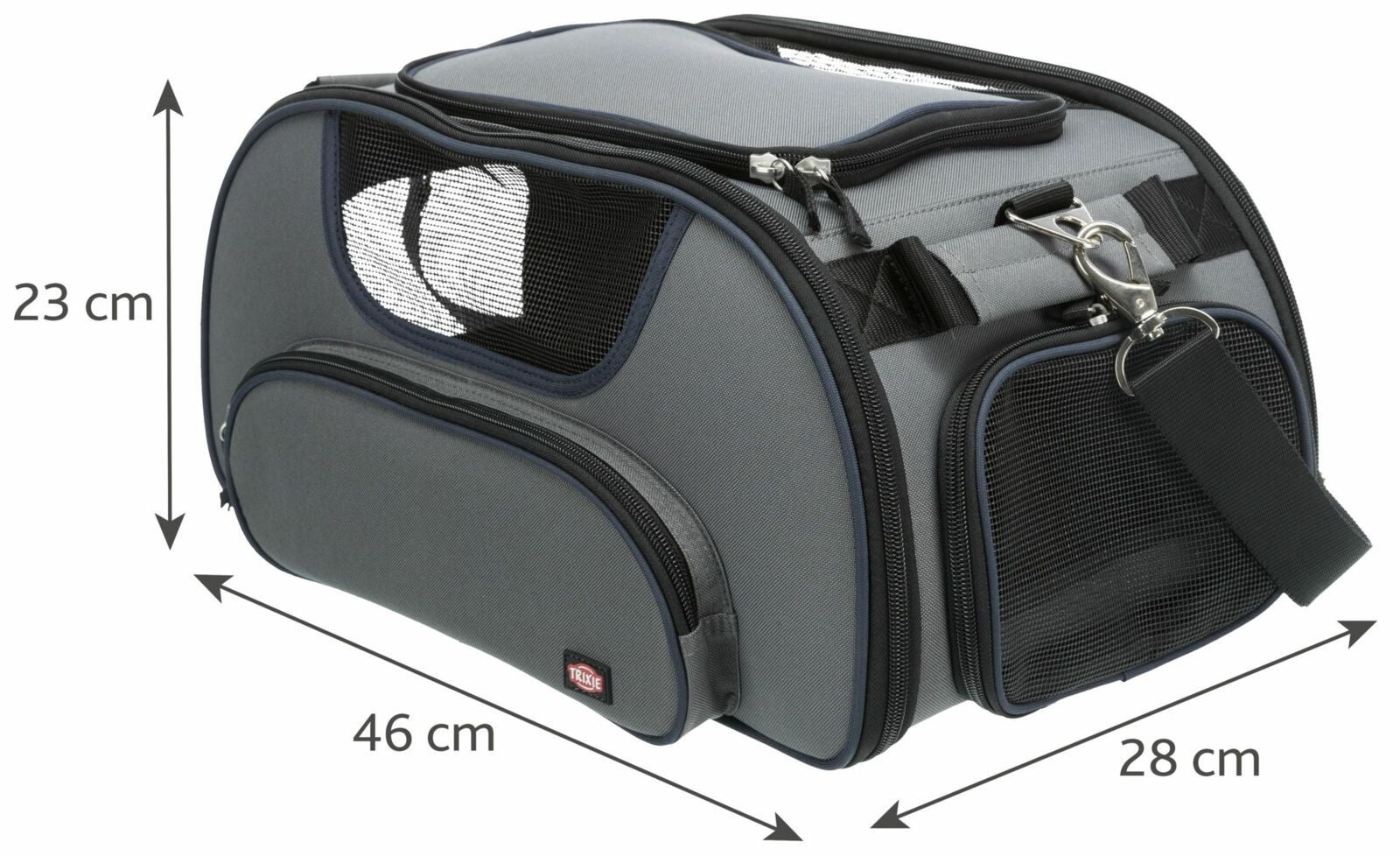 あっちさん専用　　SKUDO 中型犬用キャリーバッグ グレー ペットケージ SKUDO IATA DADWAY (XS) (39246) 猫用ハードキャリー