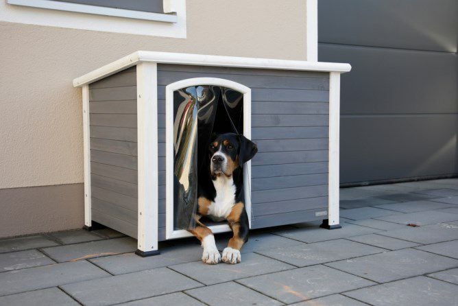 犬小屋(中、大型犬用)   値下げしました❗️ 楽天市場】犬小屋 屋外用 中型犬 大型犬 人気 ドッグハウス 休憩所