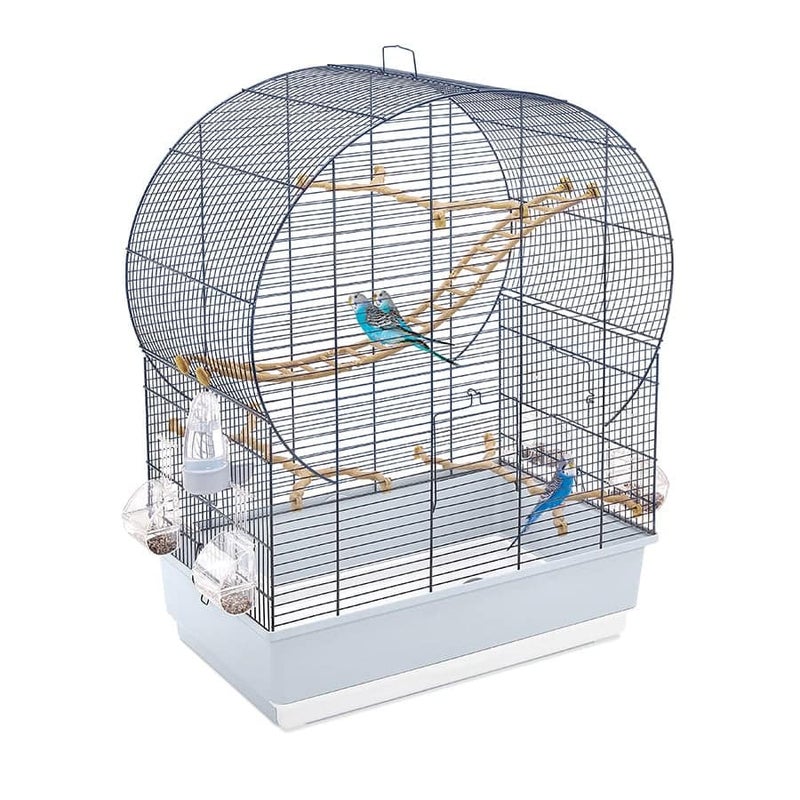 鳥用 鳥かご イタリアIMAC カナリアインコ用ケージセット アンドーラ ライトブルー