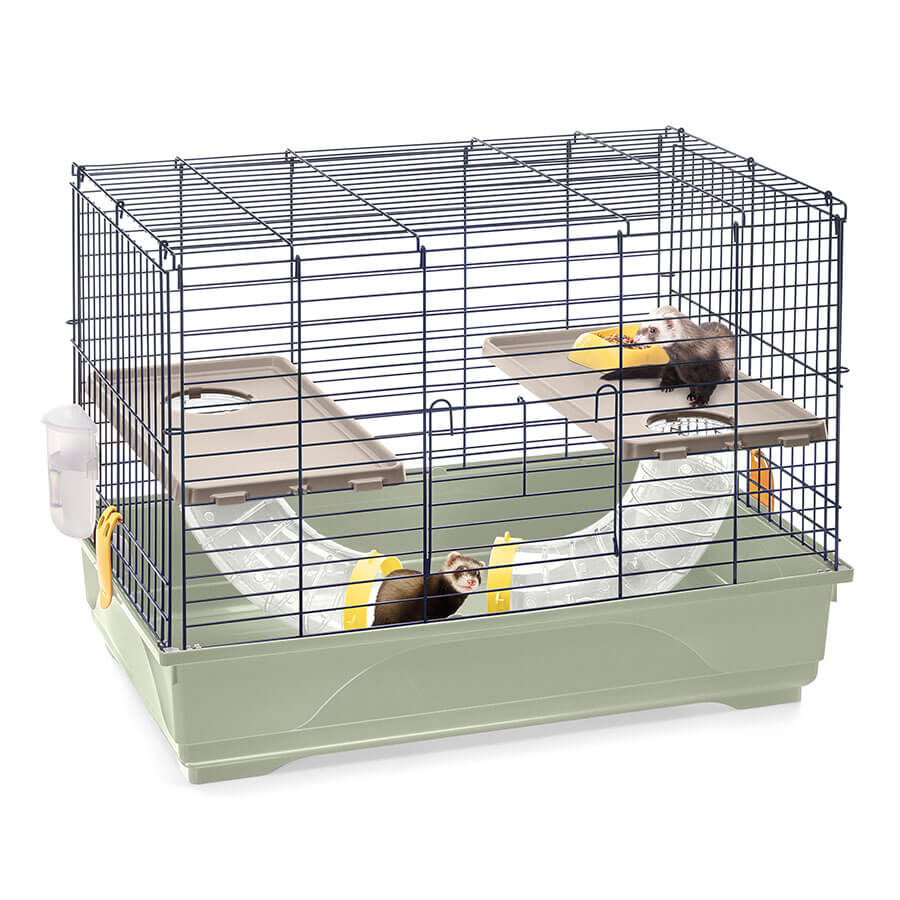 小動物用 ケージ イタリアIMAC フェレットケージ フェレットフラット