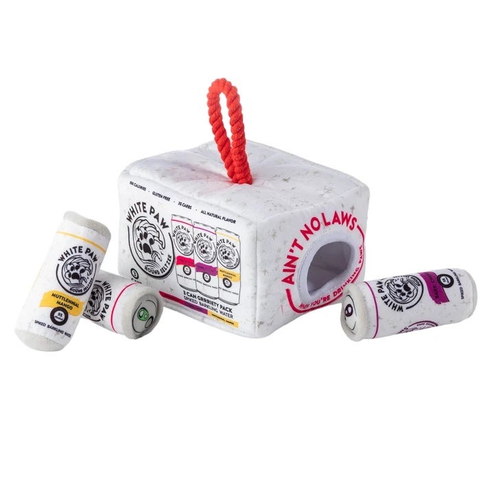 犬用 おもちゃ Haute Diggity Dog ペット用おもちゃ White Paw Grrriety Pack - Activity House