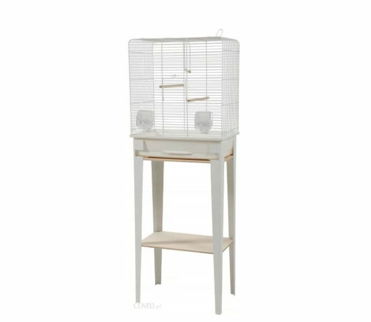 鳥用 鳥かご フランスZOLUX CHICシリーズ バードケージ CHIC LOFT M ホワイト
