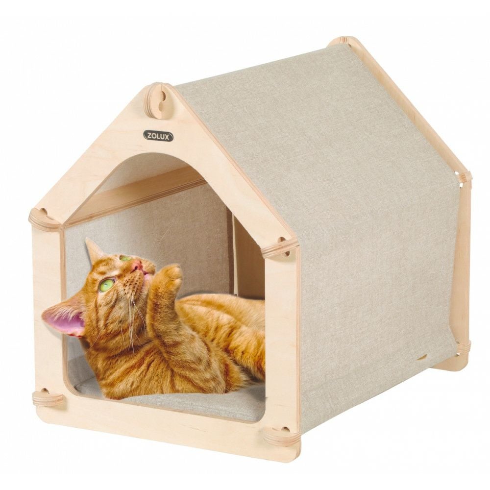 猫用 キャットタワー フランスZOLUX CAT LODGEシリーズ2 ハウス 猫