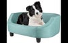 犬用 ベッド  ベルギーFLAMINGOPET  ペットソファ エメラルドグリーンソファ Lサイズ