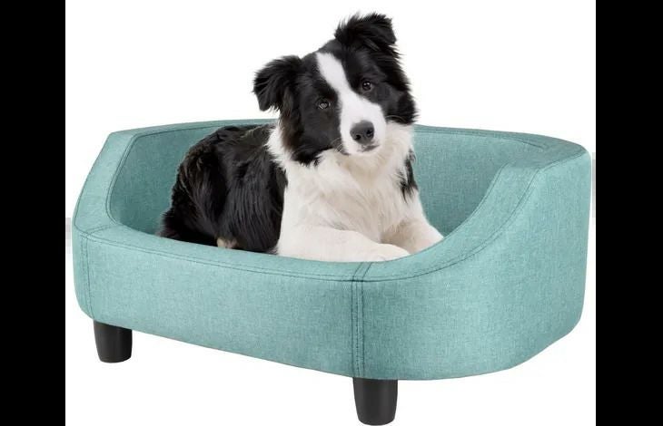 犬用 ベッド  ベルギーFLAMINGOPET  ペットソファ エメラルドグリーンソファ Lサイズ