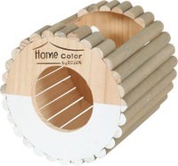 小動物用 ハウス フランスZOLUX ホームネストボックス ラウンドMサイズホワイト