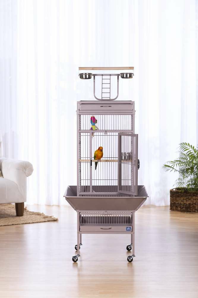プレビューペット鳥かごを譲ります 鳥用 鳥かご プレビューペット PrevuePet クリスタルプレイスリュクス